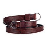 Leica Traditional carrying strap Ostrich look chestnut