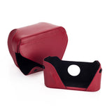 Leica Ever ready case Box calf leather red