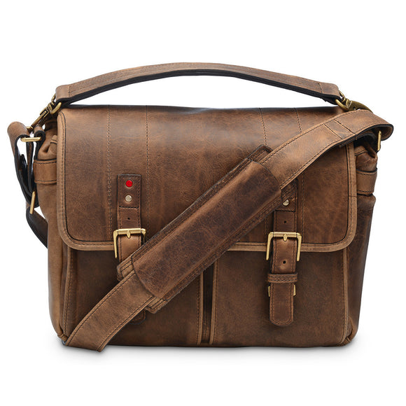 Leica Collection by ONA, Prince Street Leather Camera Messenger Bag - Antique Cognac