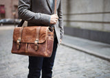 ONA Brixton Camera Messenger Bag - Antique Cognac Leather